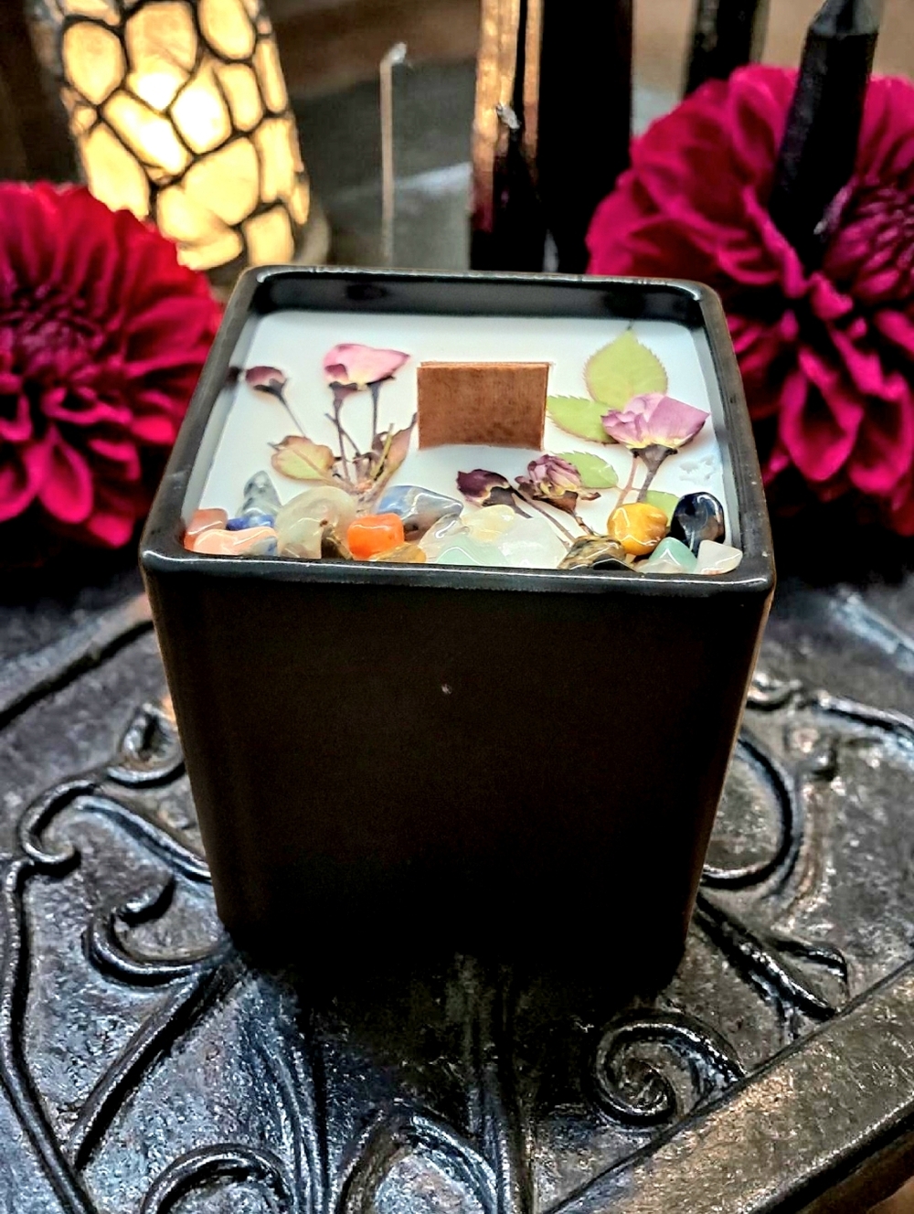 Hand Crafted , Wicked Worthy Wax, Beauty Shock 3 oz candle - Picture 3 of 3